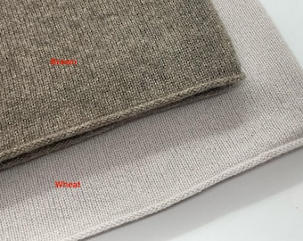 Hand Finished Cashmere Snood: Lightweight Scarf Neck Warmer