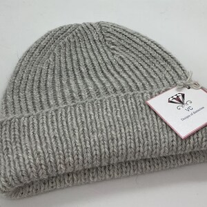 Handmade Alpaca Cashmere Men's Beanie: Hampshire England image 3