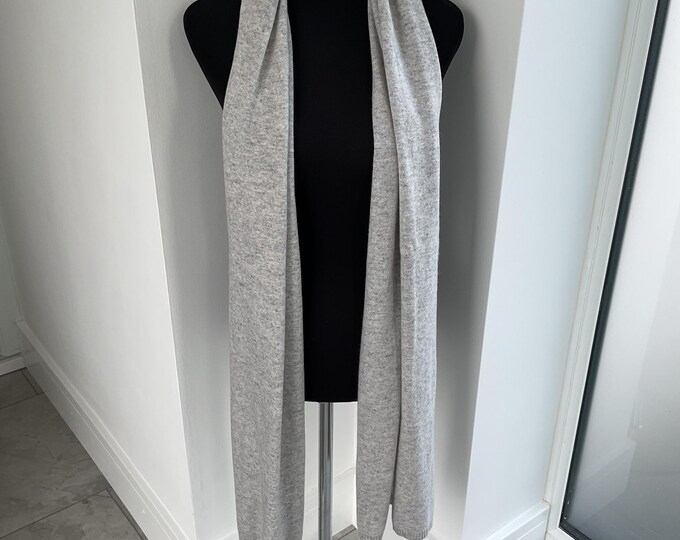 Ladies cashmere scarf, light weight pure cashmere wrap/ scarf, scarf ( one size)