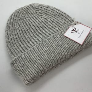 Handmade Alpaca Cashmere Men's Beanie: Hampshire England image 2