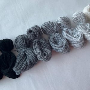 Hilo de zurcir de cachemira pura, hilo de reparación 100% cachemira, retales de cachemira, hilo de zurcir de cachemira surtido, hilo de zurcir, lana de zurcir