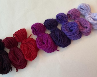 Pure cashmere darning yarn, 100% cashmere repair yarn, cashmere remnants, assorted cashmere darning yarn, darning thread, darning wool