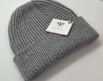 Unisex cashmere merino hat, unisex beanie hat, mens cashmere blend beanie, ladies beanie hat, cashmere blend hat, cashmere beanie