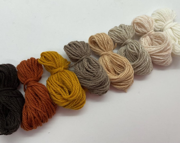 Pure cashmere darning yarn, 100% cashmere repair yarn, cashmere remnants, assorted cashmere darning yarn, darning thread, darning wool