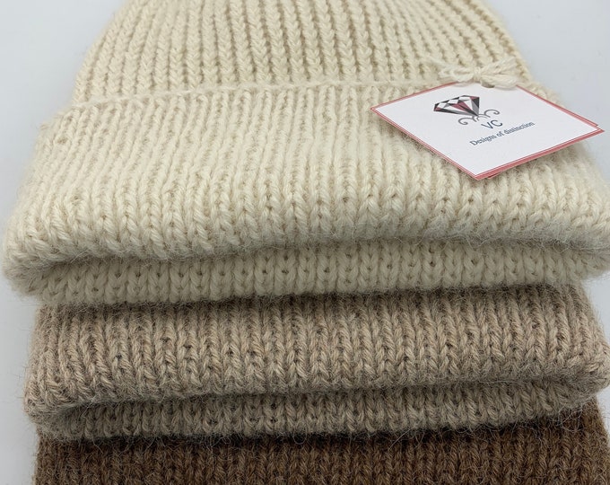 Mens alpaca and cashmere hat, unisex alpaca beanie, mens hat, alpaca hat, cashmere hat