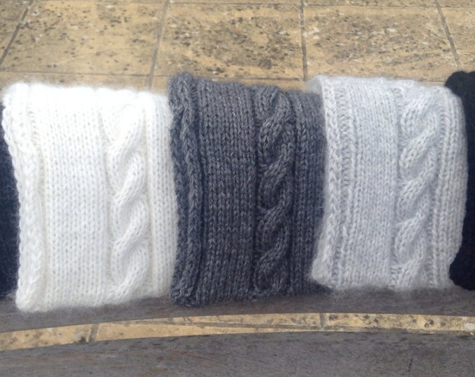 Cashmere headband / ear warmer by Willow Luxury ( one size)