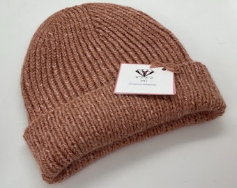 Unisex alpaca and cashmere hat, unisex beanie hat, mens alpaca beanie, ladies beanie hat, alpaca hat, cashmere hat