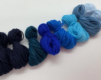 Pure cashmere darning yarn, 100% cashmere repair yarn, cashmere remnants, assorted cashmere darning yarn