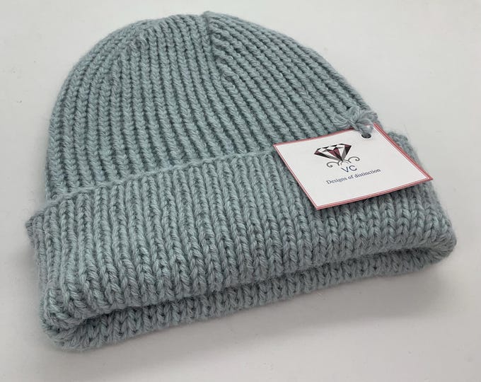 Unisex alpaca and cashmere hat, unisex beanie hat, mens alpaca beanie, ladies beanie hat, alpaca hat, cashmere hat, chunky hat