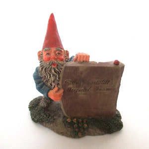 Gnome figurine Rien Poortvliet, David the gnome. 7DBG132K57