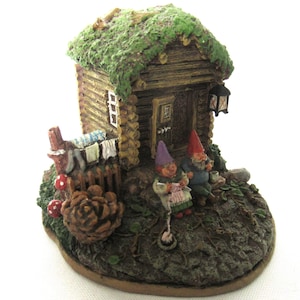 Rien Poortvliet gnome figurine - &#39;Gnome sweet home&#39; - David the gnome. #7DBG132K57