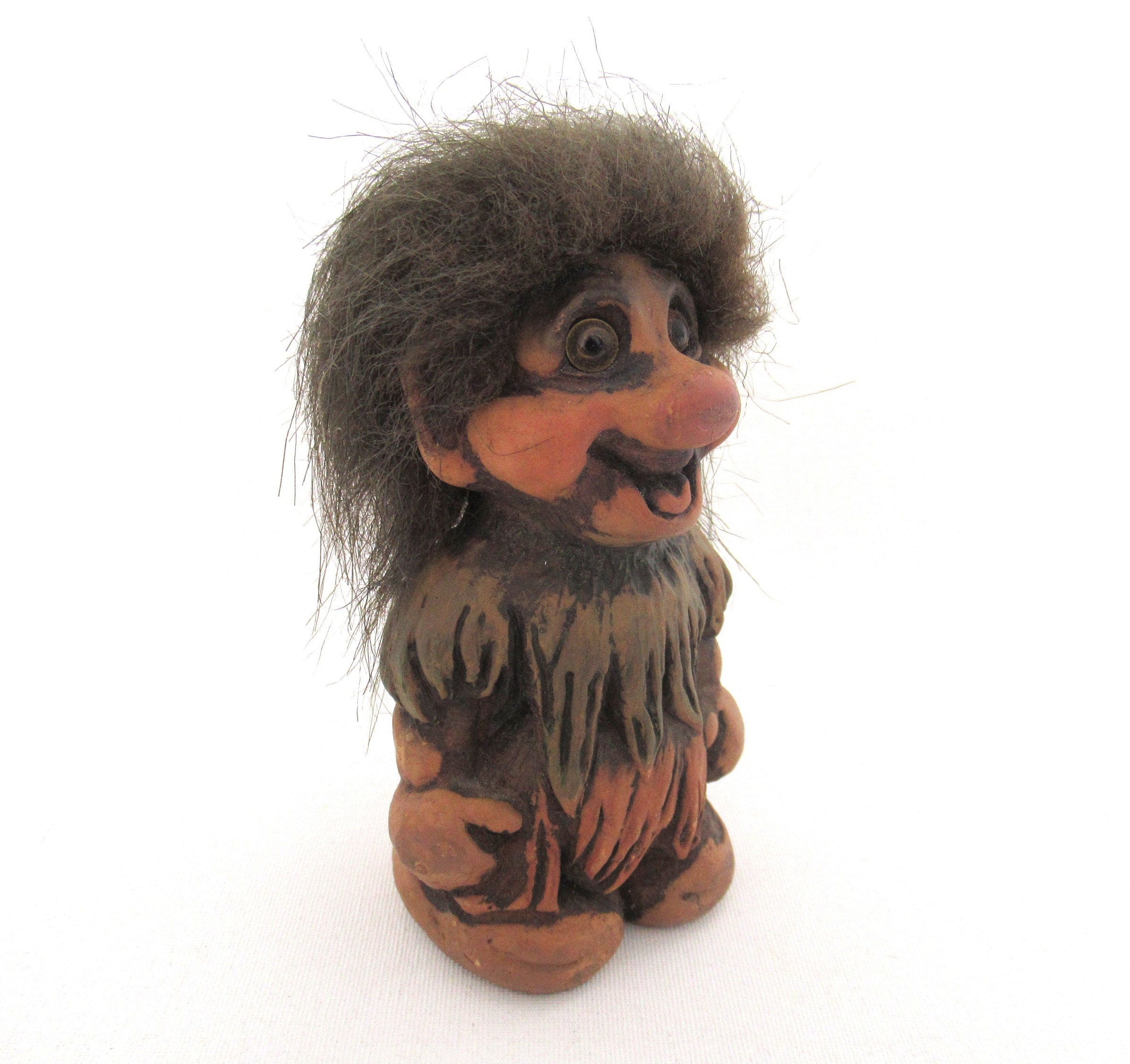 FIGURINE STATUE TROLL Fosse Troll Made Norway N° 147 Figure Vintage 15 Cm EUR 30,00 - FR