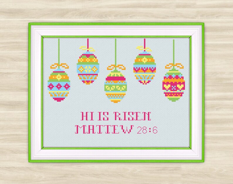 Buy 2 Get 1 Free Easter Cross Stitch Pattern Spring Easter Etsy