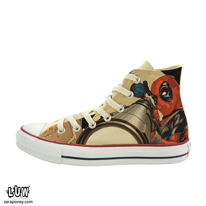 deadpool converse sneakers