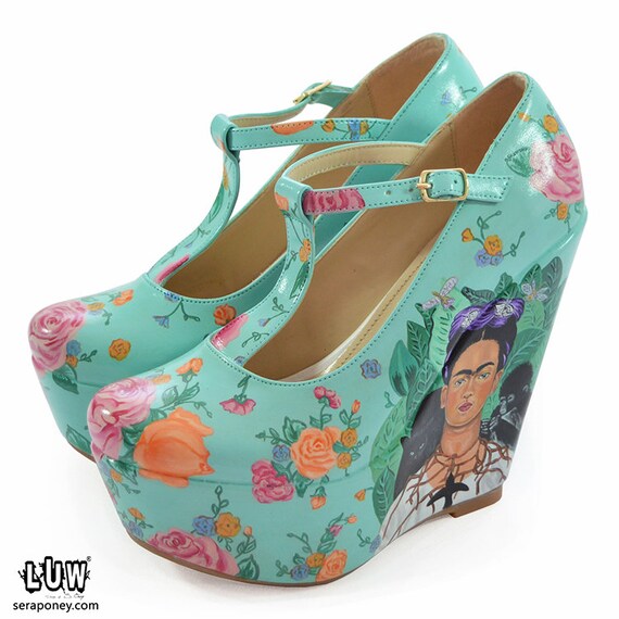 frida kahlo shoes