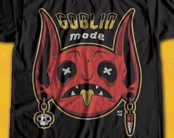Goblin Mode - gaming t-shirt / game night shirt / RPG Boardgame / Tabletop tee / Chaos Goblin / Trash Goblin / Goblincore shirt / Gamer top