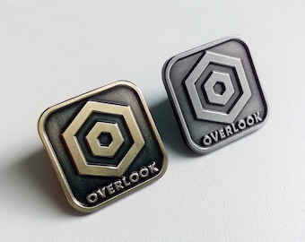 Overlook - die erreichten Horror Pin Abzeichen - Emaille Revers / Stephen King Buchfan / regelmäßige Leser / Roman / The Shining