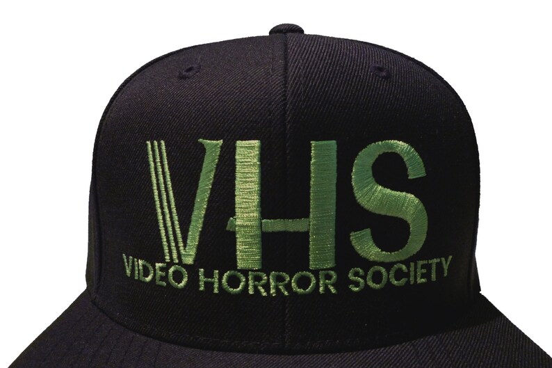 Video Horror Society (VHS) Snapback - Retro baseball cap / Blockbuster trucker hat / 1980s fan image 4