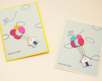 New Home Card, Congratulations on your New Home, Housewarming Card, Welcome to your New Home