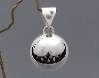 Chat du Cheshire L_P (s_m-P.46) / seul pendentif sans chaîne bijoux en argent sterling