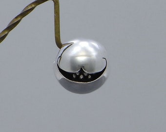 Chat du Cheshire S_P (s_m-P.57) / seul pendentif sans chaîne, bijoux en argent sterling