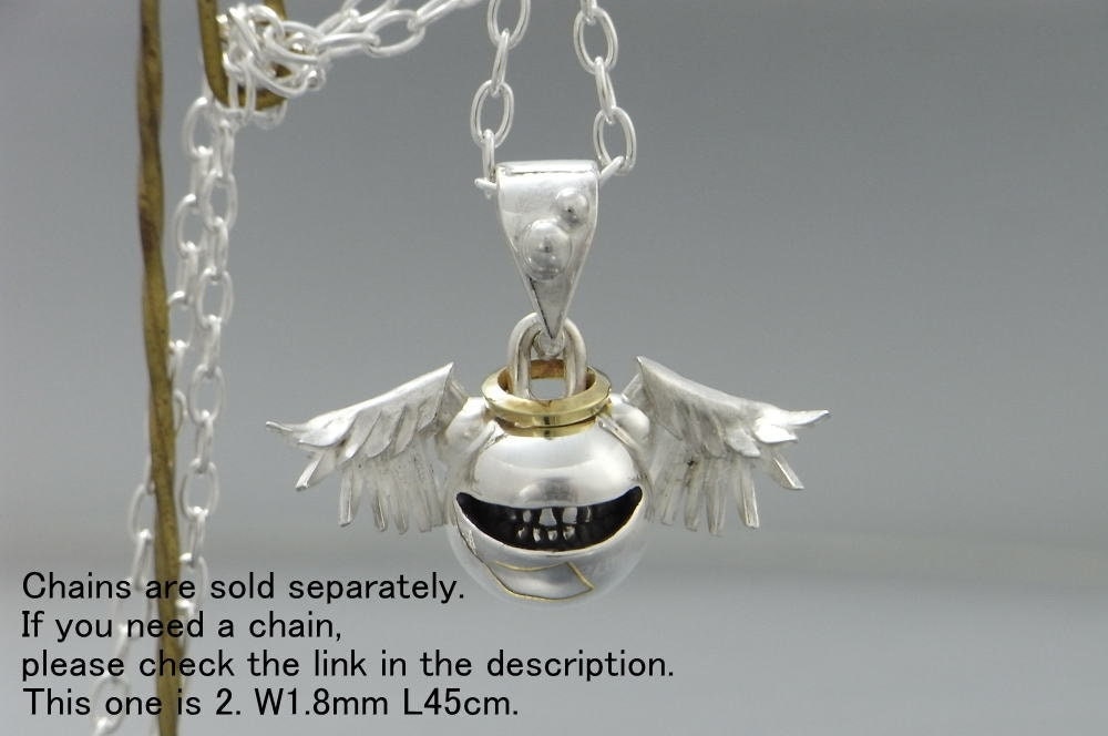Angel Smile_p (s_m-p.22) / Only Pendant Top Without a Chain