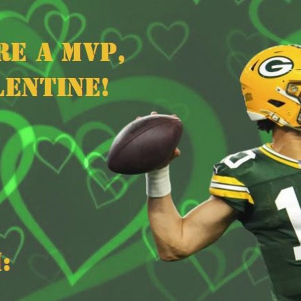 Packers Digital instant download valentines classroom kid pack for valentine's day 2024