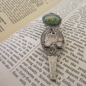 Souvenir spoon brooch image 2