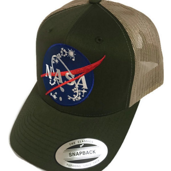 Free Shipping - NASA Cotton Twill Pro Style Caps