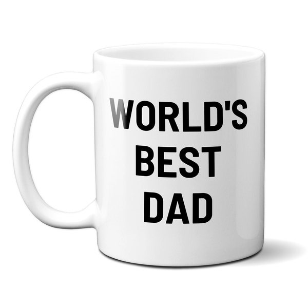 La migliore tazza per papà/ufficio del mondo/11 o 15 once