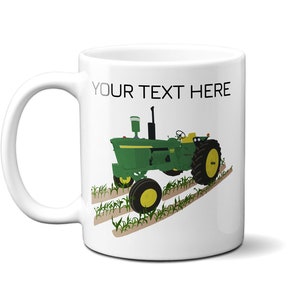 Personalized Tractor Mug | Personalized Tractor Gift | Personalized Farmer Gift | Custom Tractor Gift | Classic Tractor Mug | 11 or 15 oz