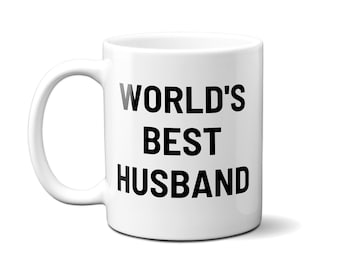 World's Best Husband | Office Mug | Office Christmas Gift Husband | Husband Gift | 11 oz or 15 oz