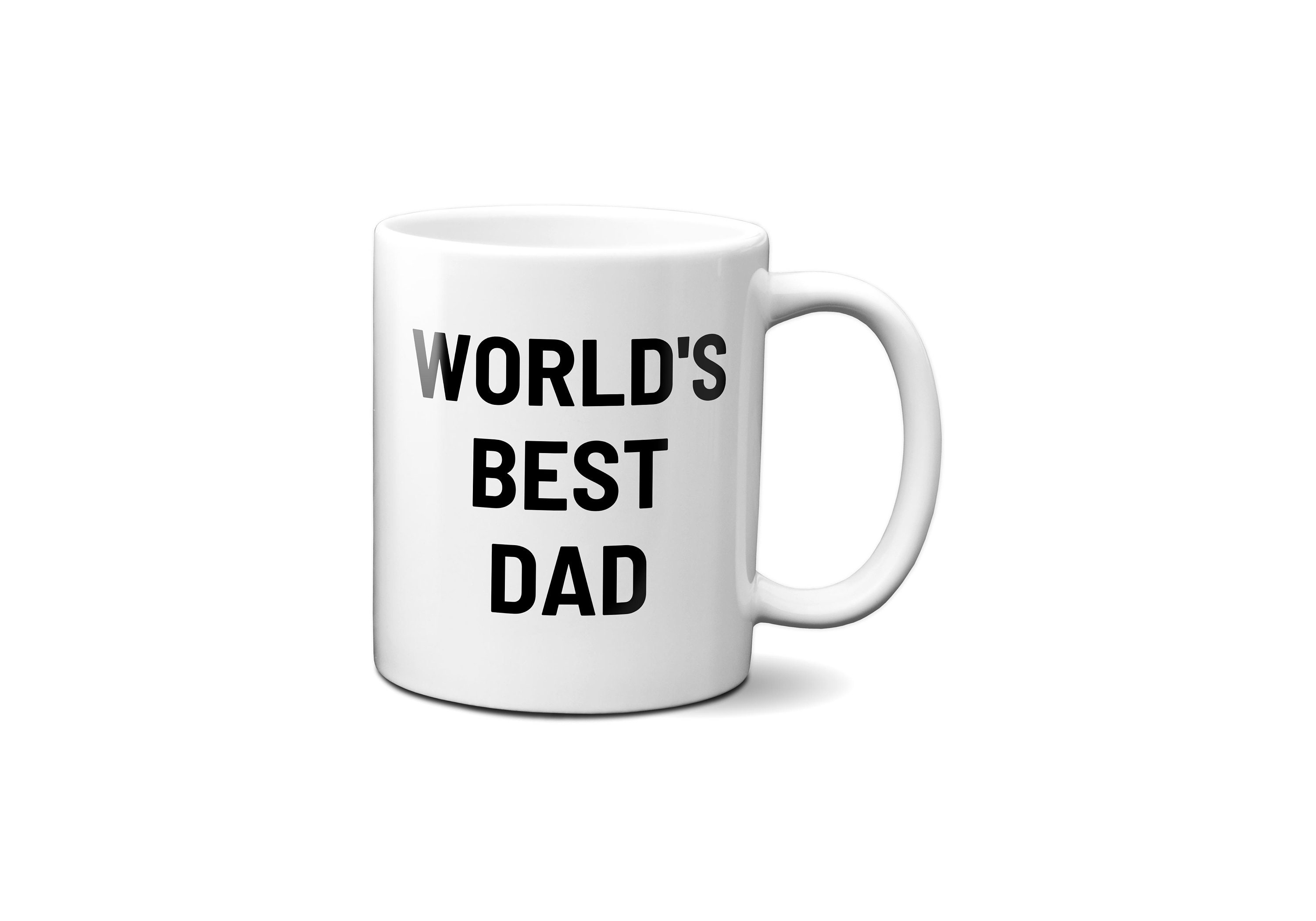 Light Autumn Dad Mug - Black 11oz  Best Dad Gift for World's Best