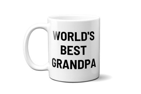 World's Best Grandpa Mug Office Mug Grandpa Christmas Gift 11 Oz