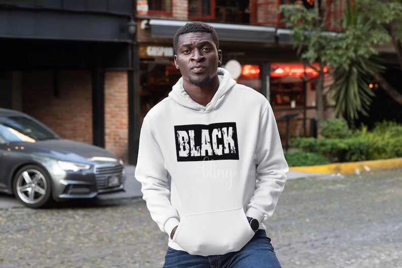 Black lives matter bold block style