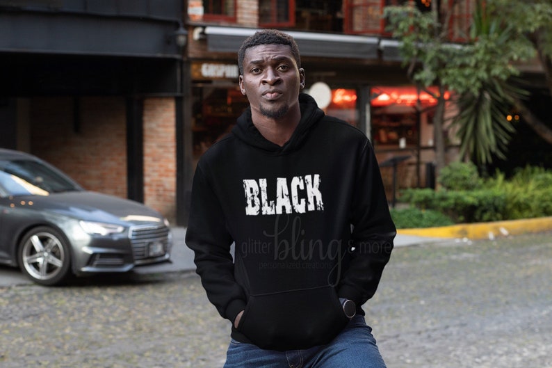 Black lives matter bold block style