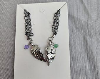 collar de mejores amigas