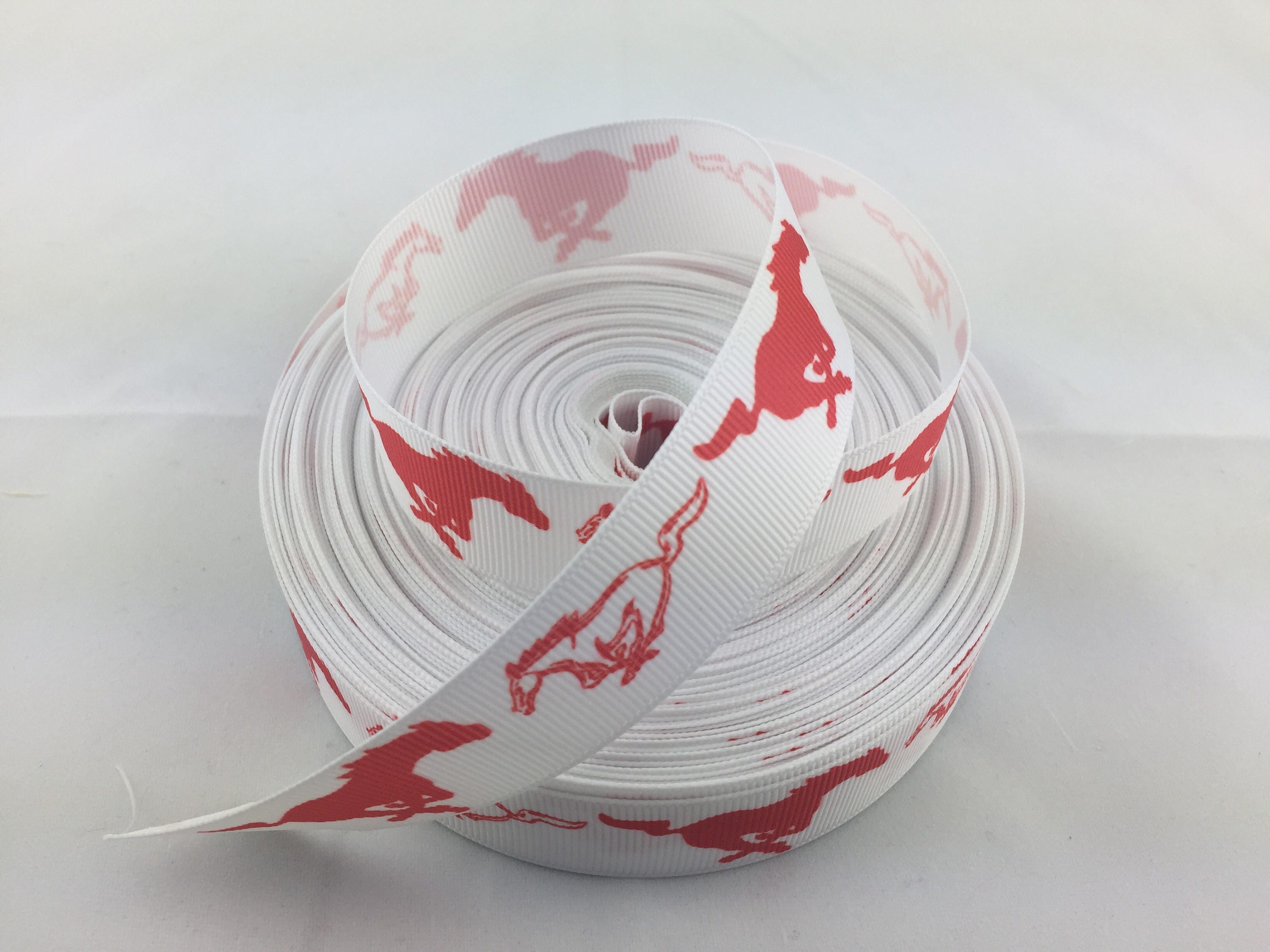 Horse Grosgrain Ribbons Equine ribbons animal ribbons Etsy