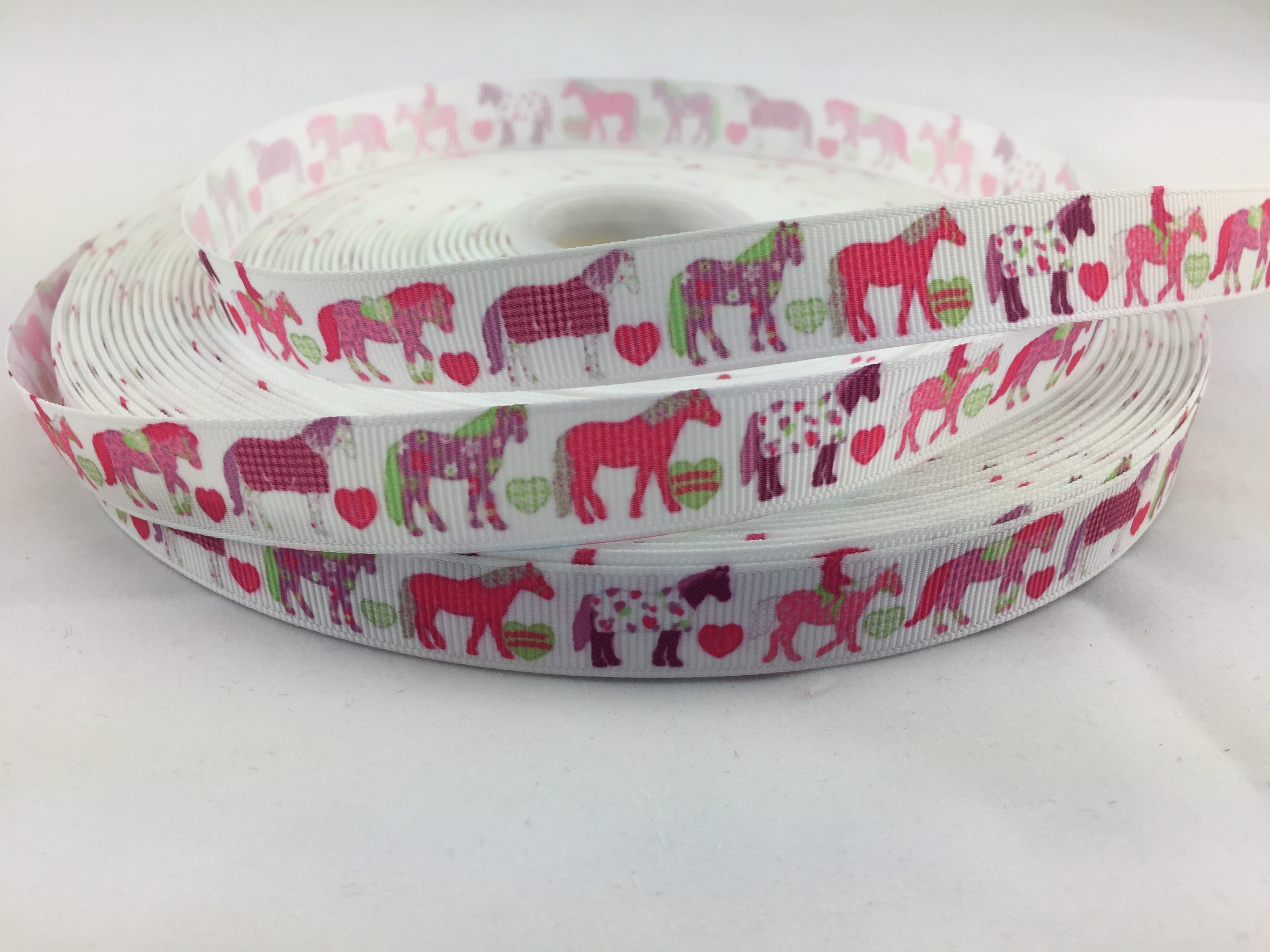 Horse Grosgrain Ribbons Equine ribbons animal ribbons Etsy