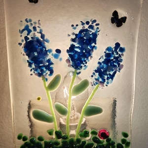 fused glass nightlight