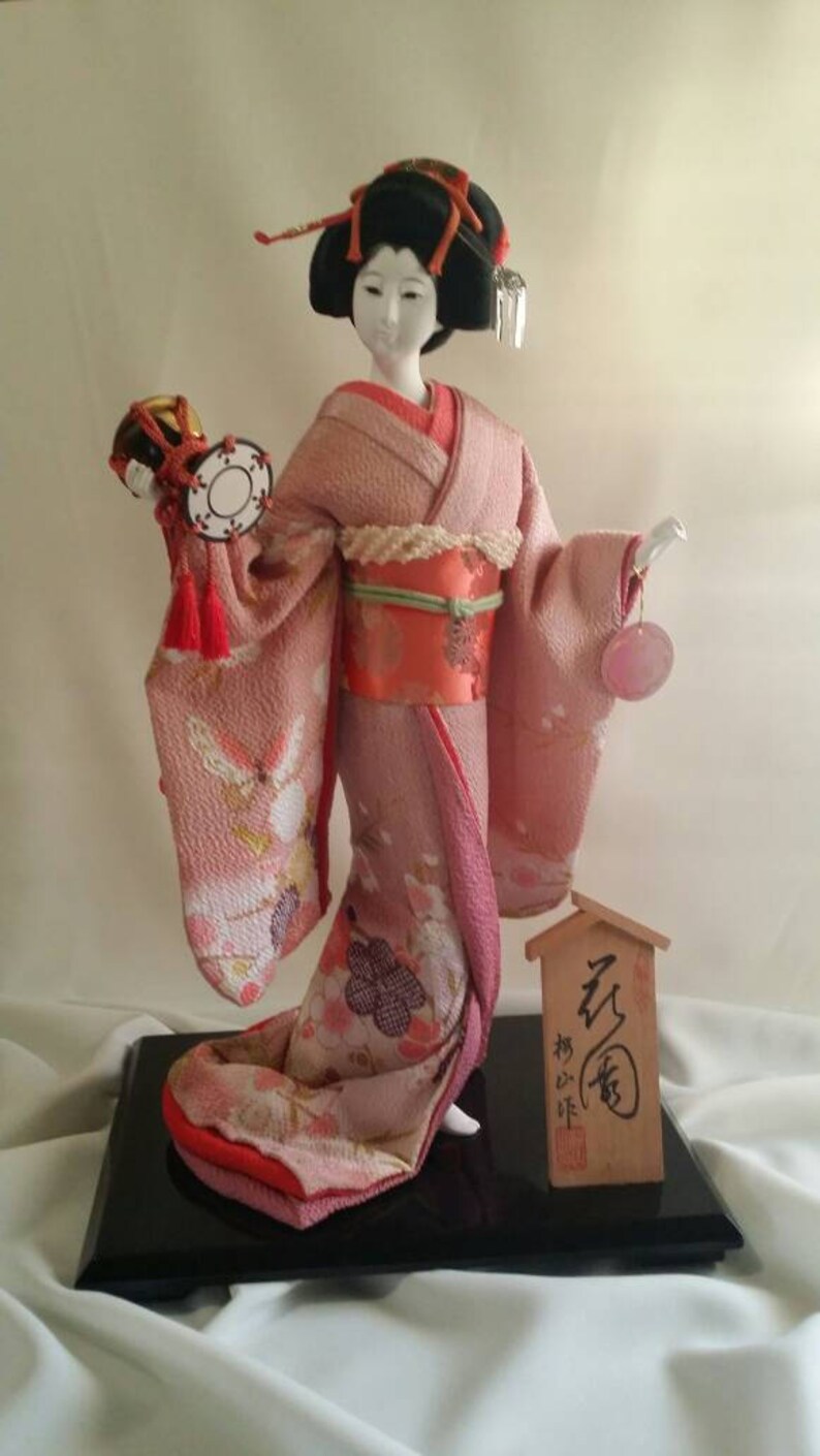vintage geisha doll