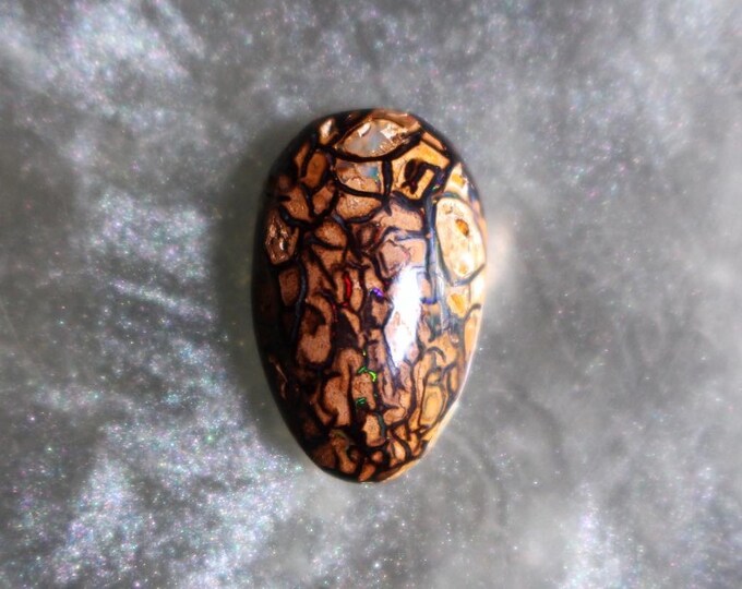 Freeform Koroit Boulder Opal Cabochon