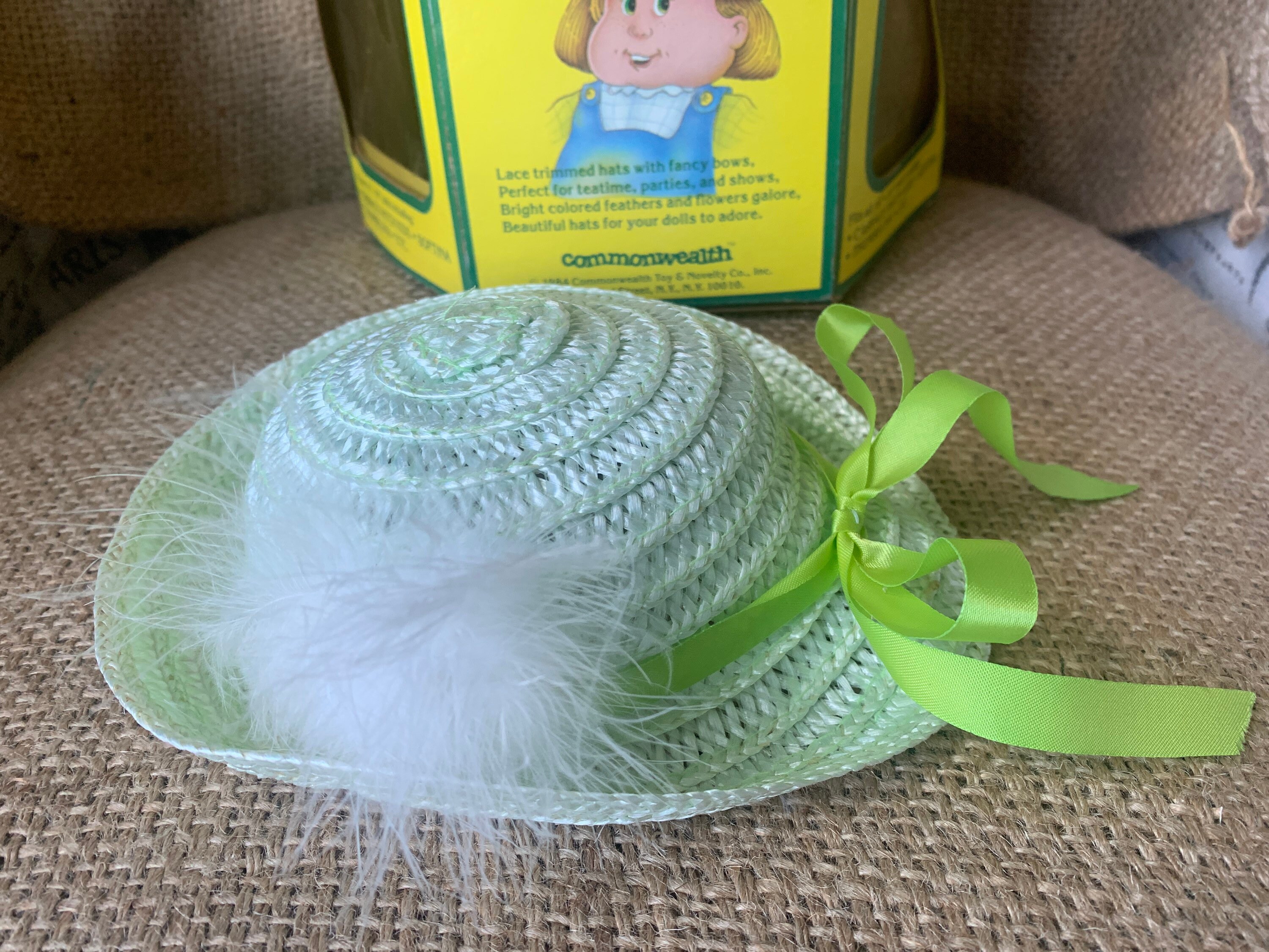 Fancy Hats Hat Box and Two Hats Fit Cabbage Patch Kids Etsy