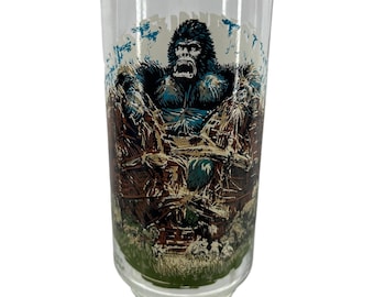 VTG 1976 King Kong Burger King Coca Cola Collector Drinking Glass 2351