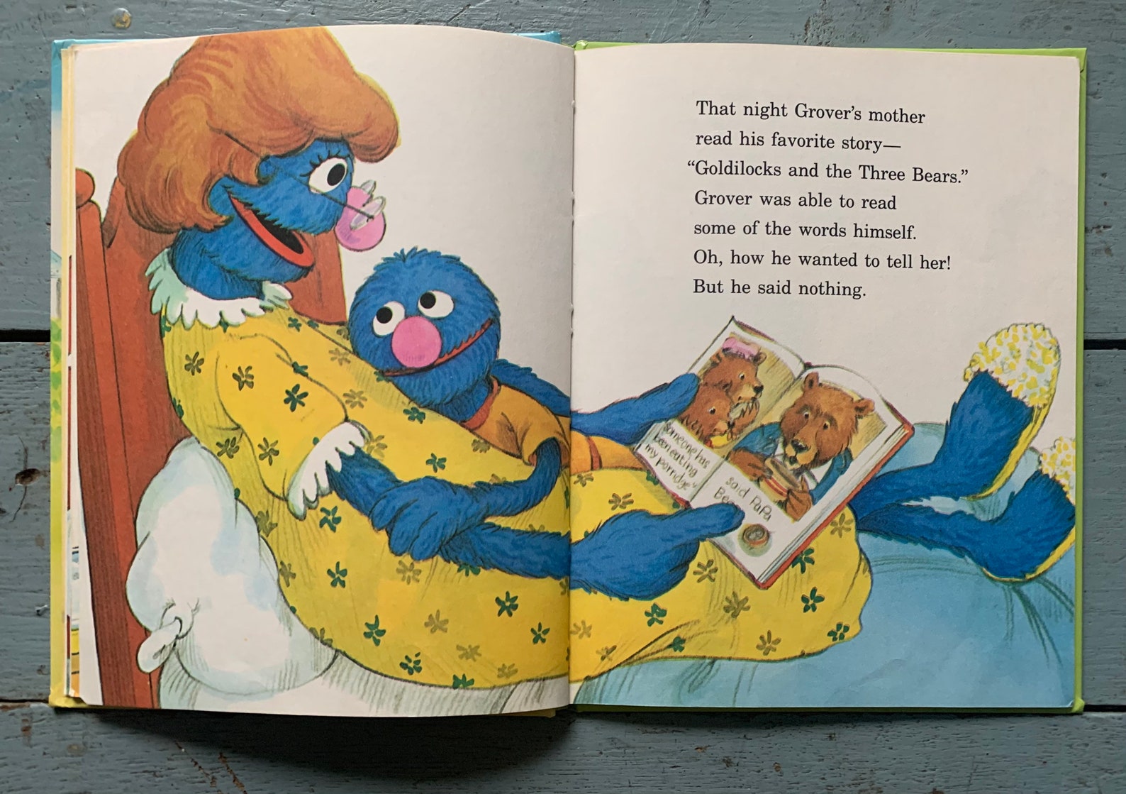Grover Learns to Read Sesame Street Start-To-Read Book 