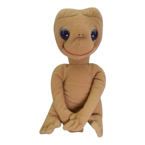 E.T. The Extraterrestrial Plush 8” Toy 1982 Vintage Handmade in Korea 1402