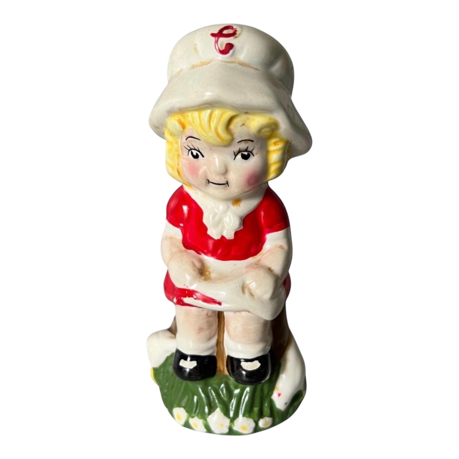 Salt Shaker Vintage 1950s Campbell's Soup Girl SINGLE 1059