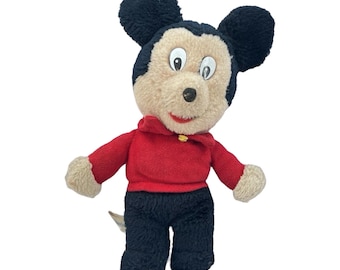 Mickey Mouse Club Doll Vintage Knickerbocker Plush 10" 60's-70's 3171