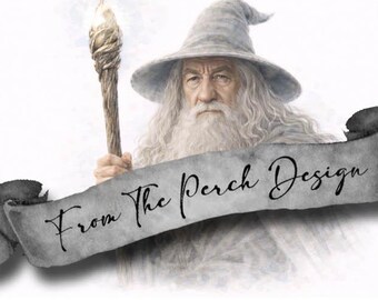 The Grey Wizard, The White Wizard, Watercolor Portrait - LOTR - 8"x10" Frameable Fine Art Watercolor Mixed media Print