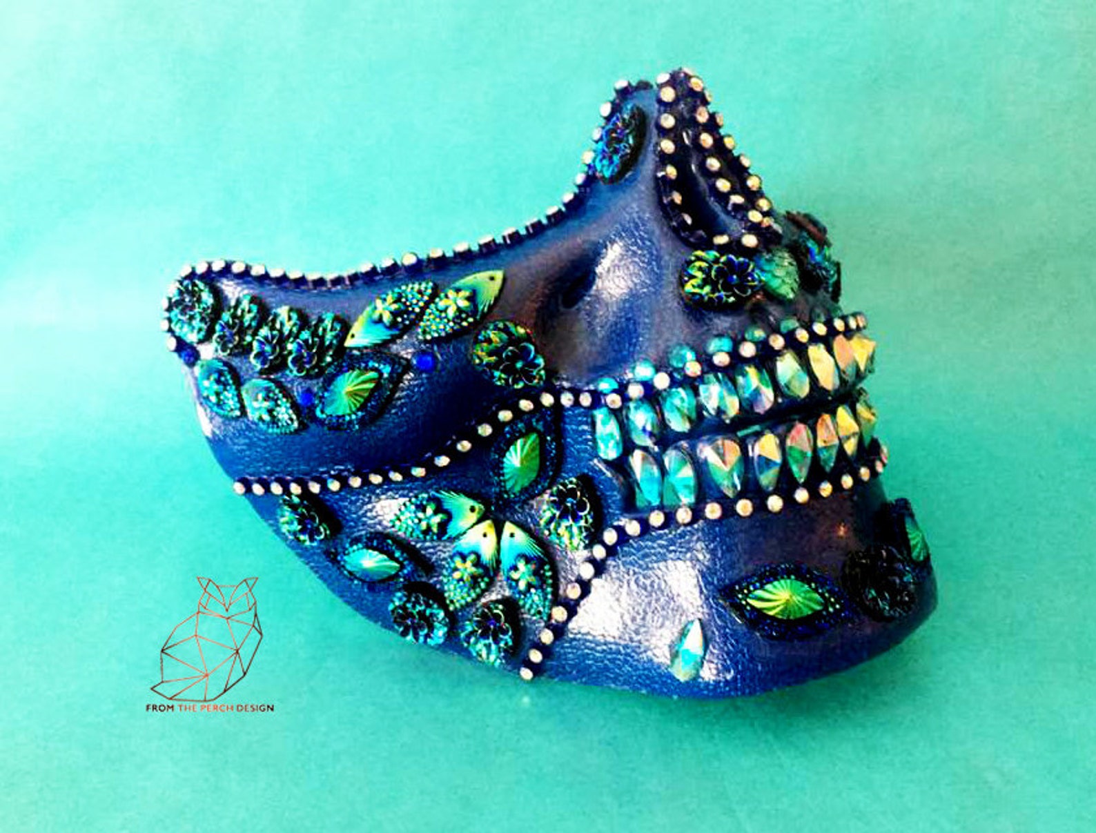 Skull Half Mask Skull Mask Half Skull Mask Skull Face Etsy